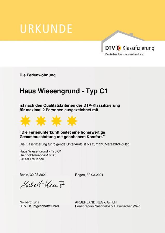 Haus Wiesengrund Frauenau Exteriör bild